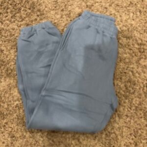 Comfrt XS or Medium Travel Essentials Sweatpants Unisex Sky Color